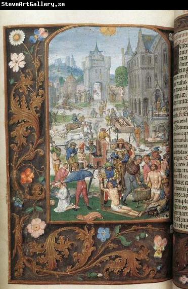 unknow artist Folio from the Mayer van den Bergh Breviary